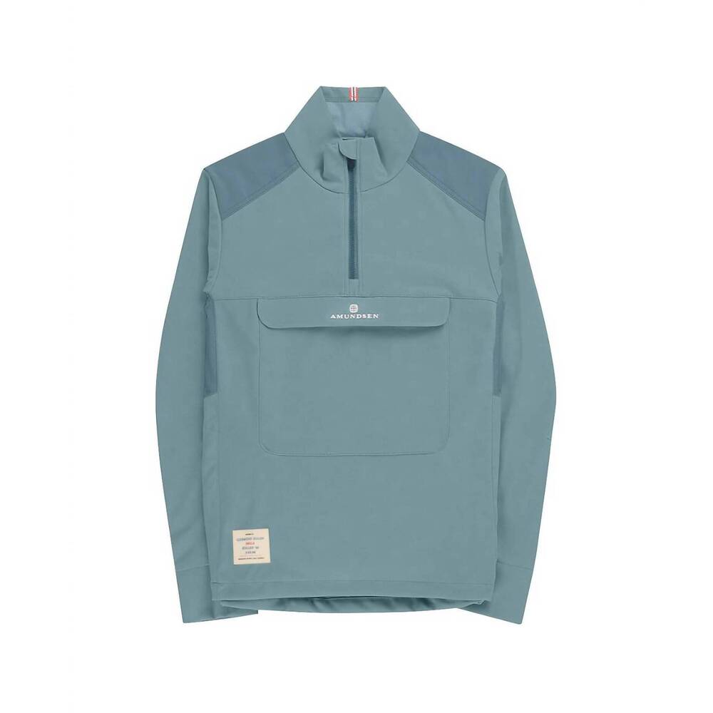 NEW AMUNDSEN women's 5mila anorak jacket in stormy blue